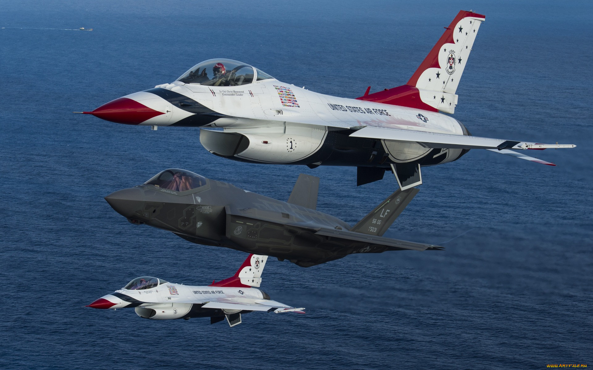 ,  , f-16, , f-35a, thunderbird, fighting, falcon